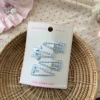 【14】Blue lucky star + triangle BB clip