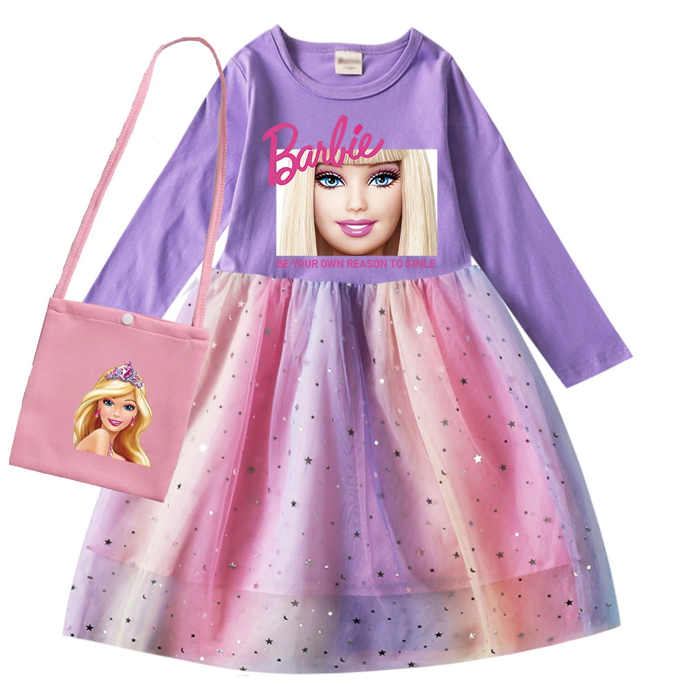 Barbie детская одежда для девочек 9059