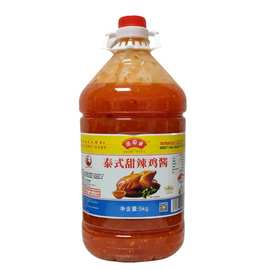 泰式甜辣鸡酱5kg大桶装甜辣酱微辣辣椒酱炸鸡关东煮蘸酱商用批发