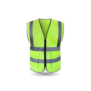 [200 Pieces Free of Mail] Reflective Vest Vest Construction Fluorescent Sanitation Workers Traffic Mesh Clothes Riding