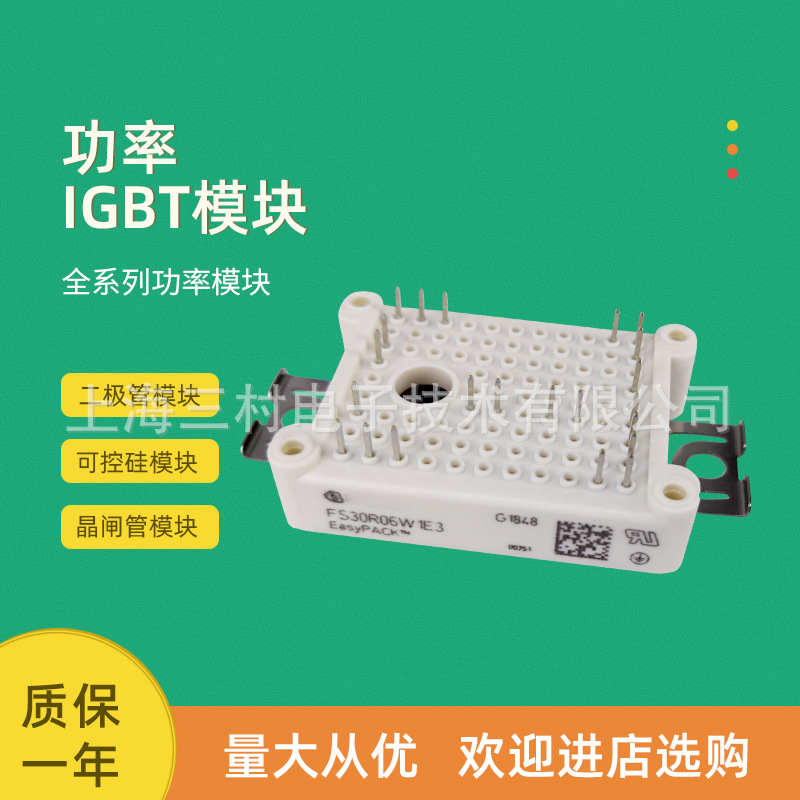 IGBT功率模块FS6R06VE3_B2 20R06 50R07W1E3_B11A 100R12W2T7_B11