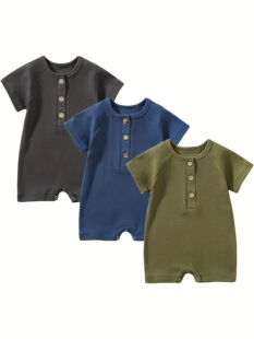 W 21407 Summer Short Sleeve Romper �ļ������B�w��