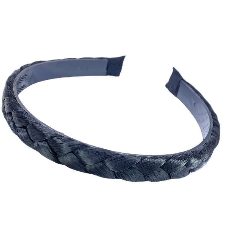 Peluca trenza diadema dos yuanes tienda accesorios para el cabello