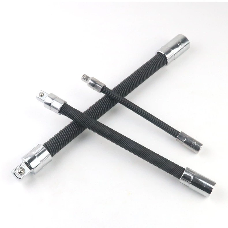 Электрический ключ эластичный шатун Универсальный гибкий вал Быстрый ключ с храповым механизмом пружинный удлинитель релейный стержень удлинитель гнезда удлинитель