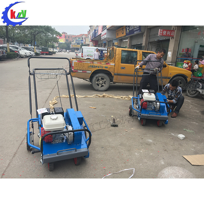 手推式汽油打空机 草坪土壤板结去除机 园机械草坪透气打眼机