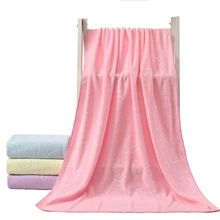 纤维浴巾压花小熊厂家批发礼品儿童强吸水柔软抹胸浴巾沙滩巾跨境