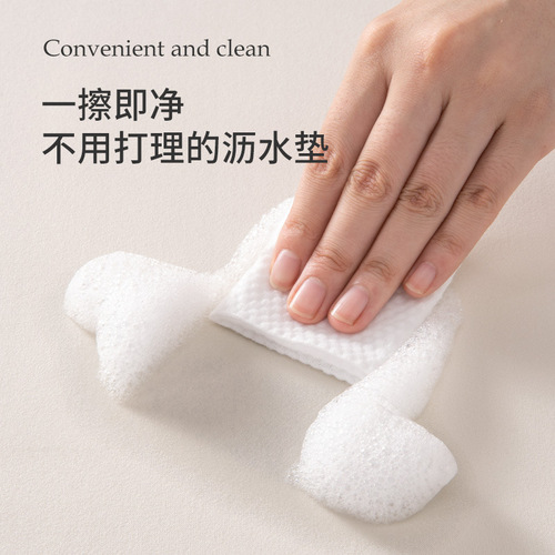 Kitchen countertop drain mat, dishes, cups, dry coasters, tea table, water-absorbent, no-wash diatom mud dining table insulation mat
