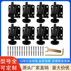 重い家具は調整可能で、テーブルの足を調整します。