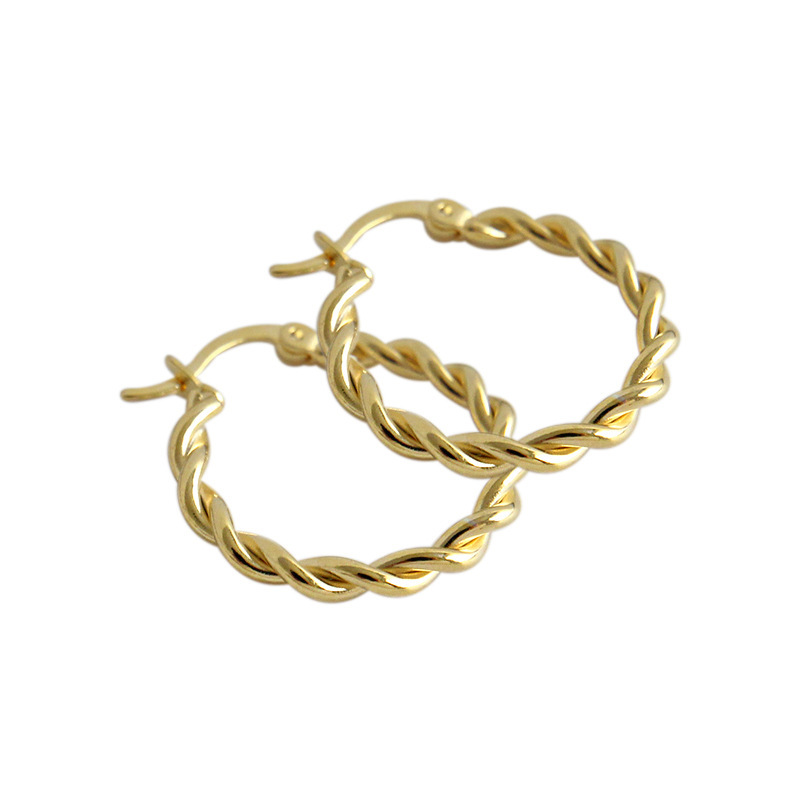 simple twist earrings fashion personality earrings ear bucklepicture1