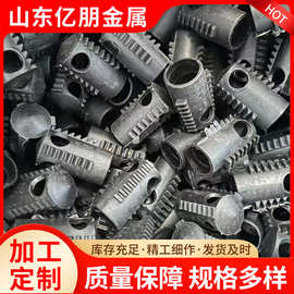 供应现货中空锚杆连接套中空注浆锚杆锚头锚杆配件垫板螺母仟尾仟