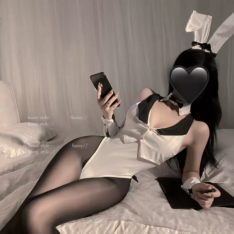 西诗性感情趣内衣纯欲风制服睡衣cos兔女郎角色扮演免脱套装诱惑