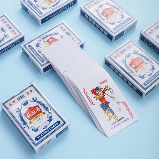 Paper Poker Home Leisure Entertainment Ordinary Card Thickened Table Game Landlord Game Props Sky Diamond Poker