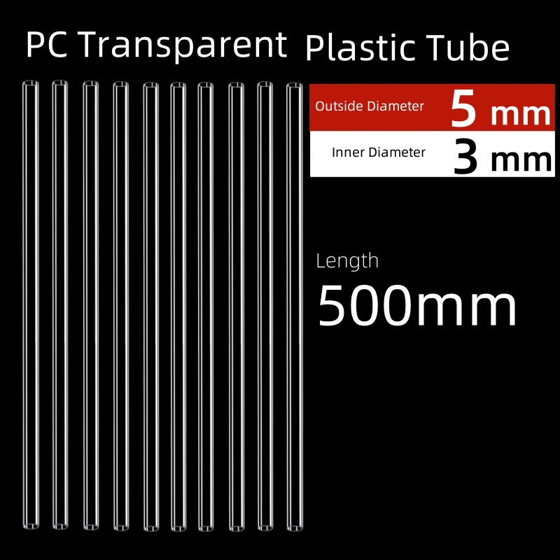 工場クロスボーダースポット PC パイプ/PVC 透明ハードパイププラスチックパイプ水槽水パイプ中空丸パイプアクリル水パイプ|undefined