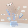 Children's nail scissors for new born for baby, glowing ear picking for nails for haircut, anti-pinch