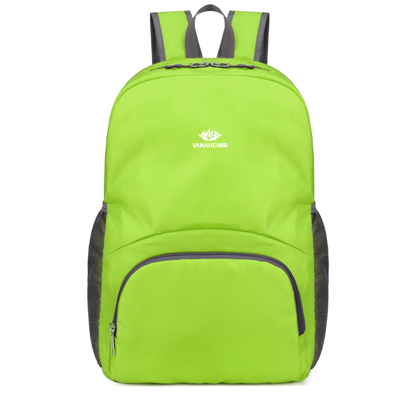 Mochila deportiva al aire libre nueva mochila multifuncional ligera de gran capacidad para imprimir logo moda simple bolsa plegable