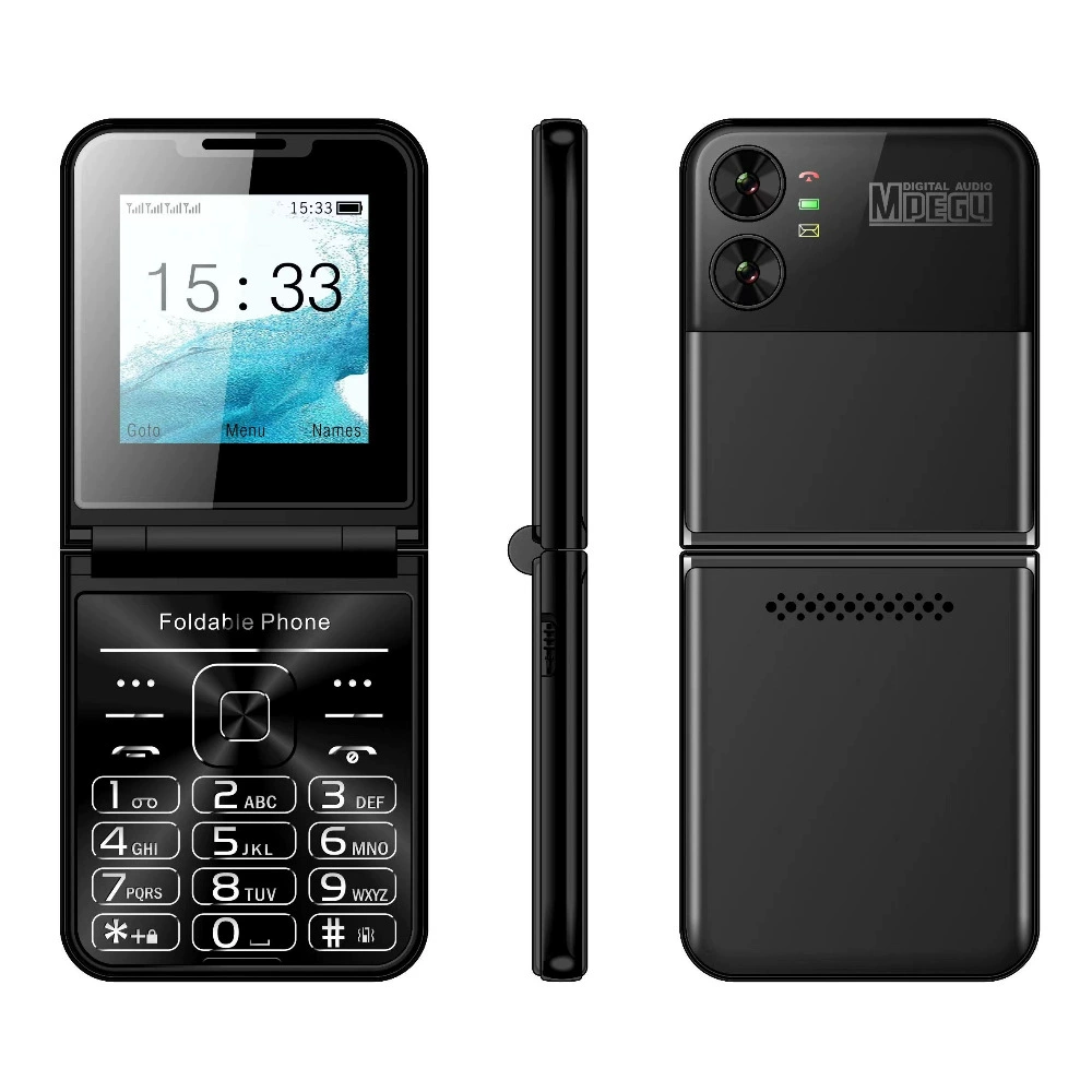 Mobile version flipping the elderly machine family dial -up big button function machine elderly mobile phone cross -border wholesale