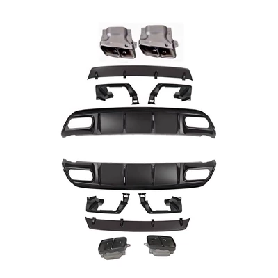 rear lip kit, made of PP | Spoiler