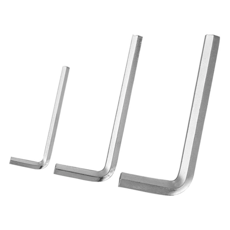 Шестигранный ключ Никелированный плоский внутренний шестигранный ключ Аппаратные инструменты Шестигранный ключ Отвертка Шестигранный ключ