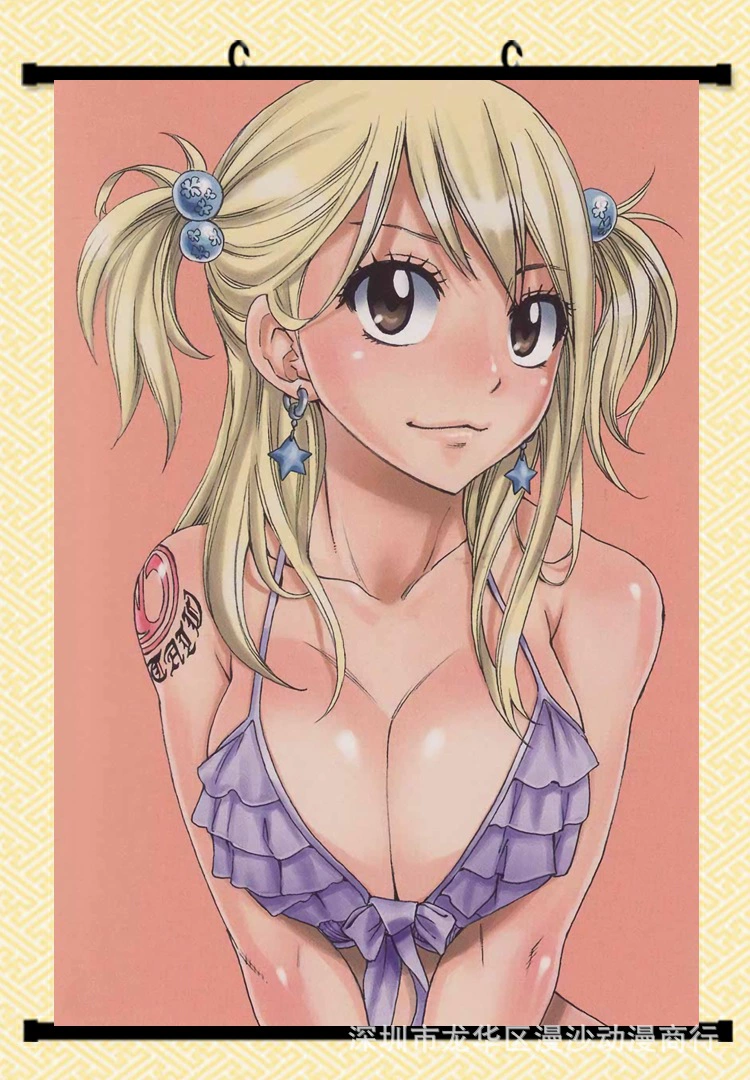 Плакат "Fairy Tail" магия тьмы, выставочный постер, зарубежная торговля