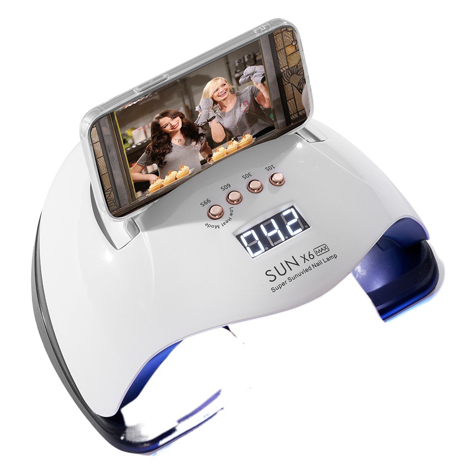 Nueva máquina de fototerapia de uñas de alta potencia 220W máquina de fototerapia de secado rápido lámpara para hornear secador de uñas no negro transfronterizo