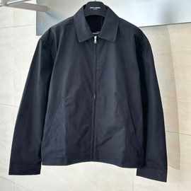 毒家正确版过验版24ss早秋经典字母压花小标织带夹克外套一件代发