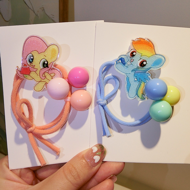Cartoon children's hair rope