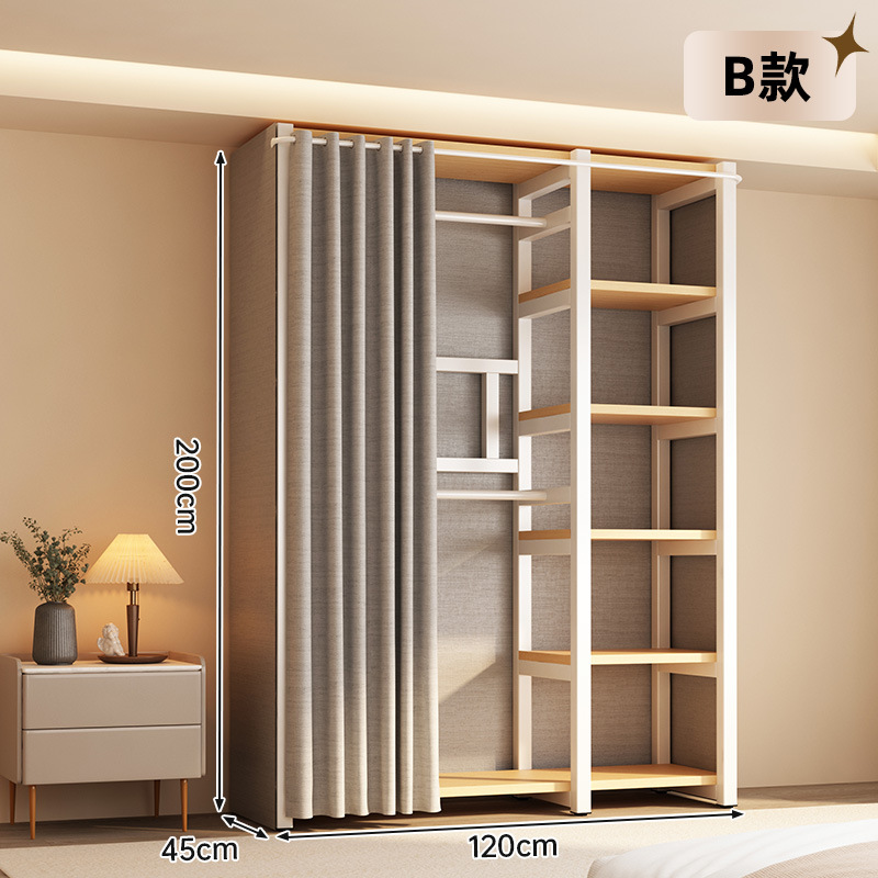 [크림화이트] 모델 B- 1.2m 올인클루시브-두꺼운 철골 프레임