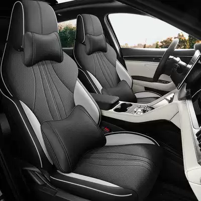 Modelə uyğun (Original) oturacaq örtükləri: Cover All-Inclusive Dmi/Ev Intelligent Driving - black-gray-deluxe-edition-remarks-model-year-rear-half-package