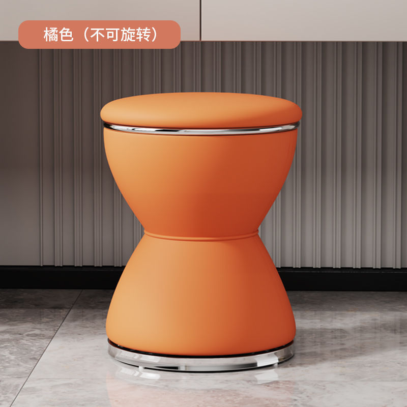 轻奢化妆凳卧室梳妆凳现代简约小户型家用梳妆台椅子高级感美甲凳|undefined