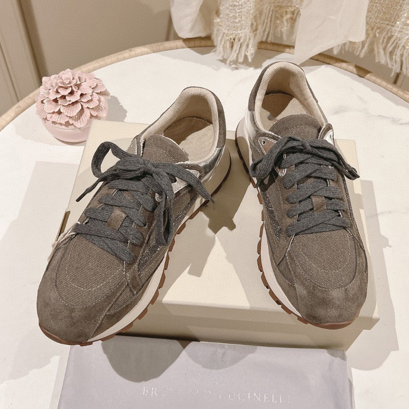 Italy BC Spring and Autumn New Handmade Beaded Torre sneaker Women's Fashion Light Luxury Casual Shoes Soft Bottom Running Shoes Italy BC Spring and Autumn New Handmade Beaded Torre sneaker Women's Fashion Light Luxury Casual Shoes Soft Bottom Running Shoes