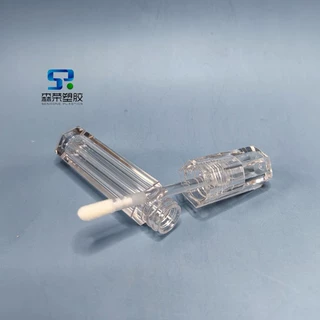 森荣 水晶透明六边形唇釉管 唇彩管 化妆品包材 可定制