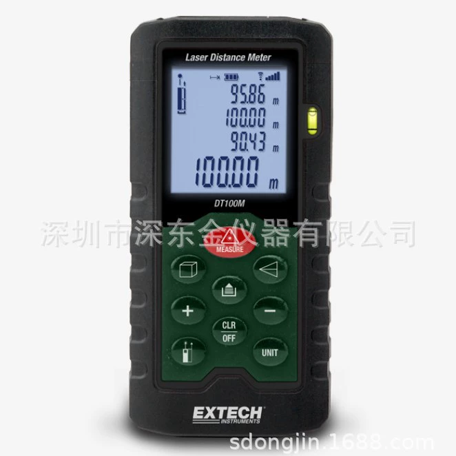 Лазерный дальномер Extech DT100M США, дальность до 330 футов (100 м)