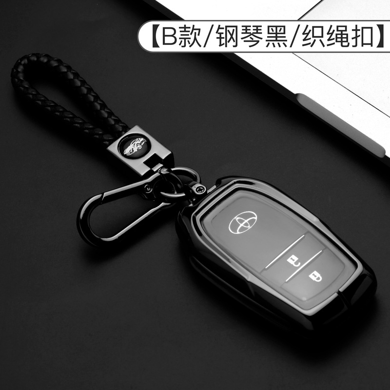 오리지널 카 B-피아노 블랙 + 핸드 로프 더블 버클