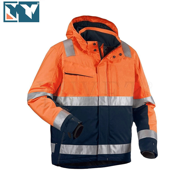 棉服厂家防寒棉工服阻燃防护反光服户外工程棉衣