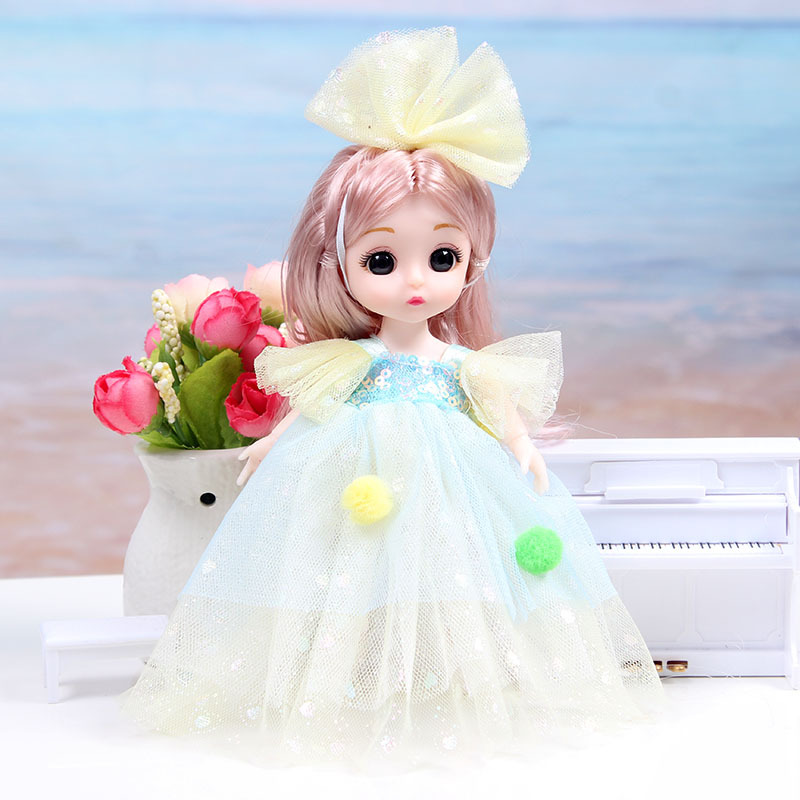 8 puntos de múltiples articulaciones se pueden vestir Molly traje de muñeca para niña 17 cm marea constante juguete Barbie confuso