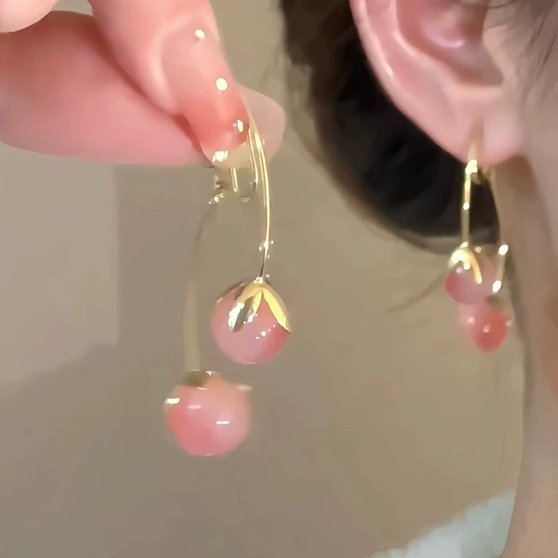 Серебряная игла, ретро универсальные серьги, стиль высокого качества, стиль легкой роскоши