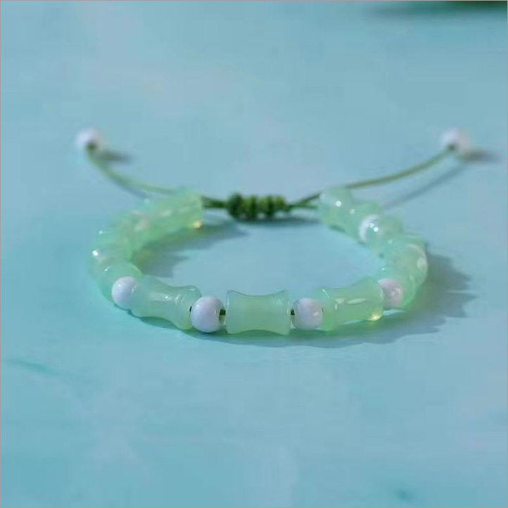 Exam Postgraduate Entrance Examination Lovers Bracelet Women's Wholesale Weaving Hand Rope Rise and Rise Good Luck Bracelet Men's Jewelry