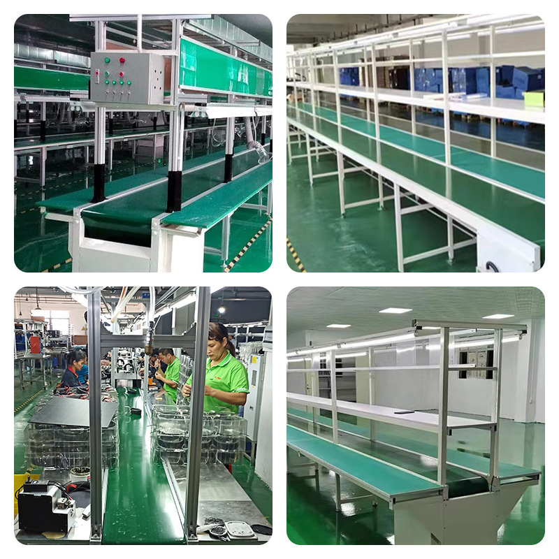 卸売組立ライン双方向帯電防止ベルトコンベヤー作業場包装組立自動化組立ライン作業台|undefined