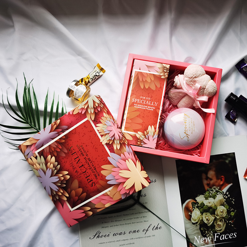 新品上市方形手提式结婚伴娘生日商务送礼伴手礼喜糖包装盒批发