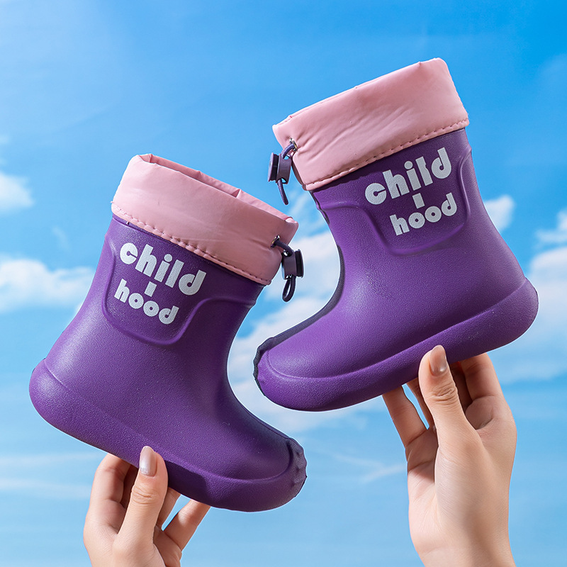 졸라매는 끈 보라색