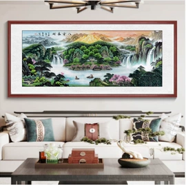 现代装饰画;国画;墙贴