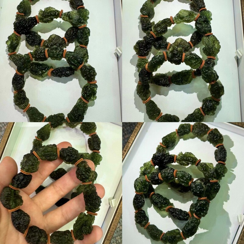 Natural Czech Meteorite Raw Stone Bracelet Manufacturer Wholesale Cross-Border Live Broadcast Raw Stone Carving Ornaments Natural Czech Meteorite Raw Stone Bracelet Manufacturer Wholesale Cross-Border Live Broadcast Raw Stone Carving Ornaments
