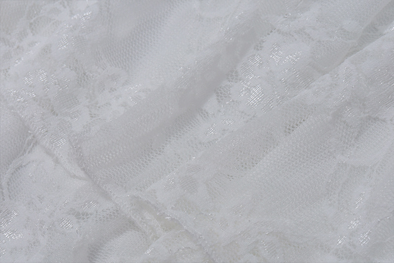 Title 14, Seksi Dantel Bağlı Uzun Kollu Üst ve Etek Takım...