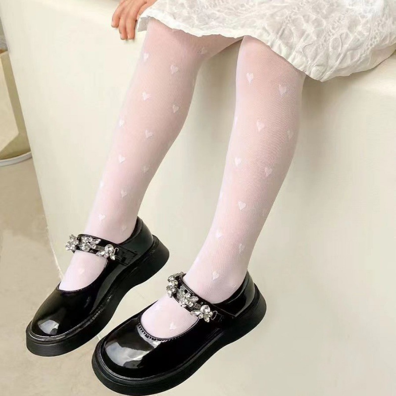 Summer starry sky thin children's dance socks girls practice anti-mosquito dancing pantyhose comfortable breathable socks manufacturers batch