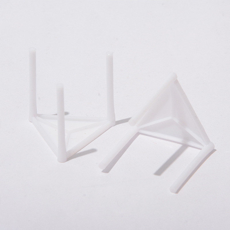 Pizza trípode desechable de plástico pizza rack de pizza para llevar soporte de separación soporte antiadherente 1000 piezas