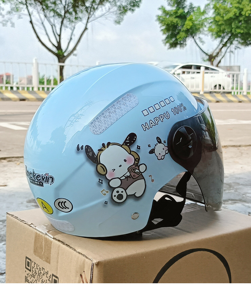 New Standard 3C Certified Electric Vehicle Helmet Summer Sunscreen