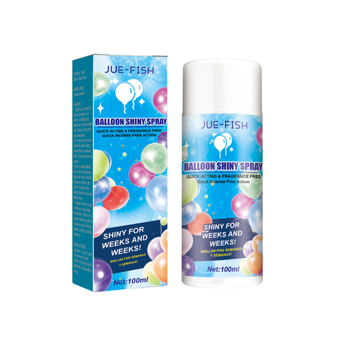 Jue-Fish Aerosol Balloon Spray, with a surface texture that maintains long-lasting gloss without oxidation or fading.