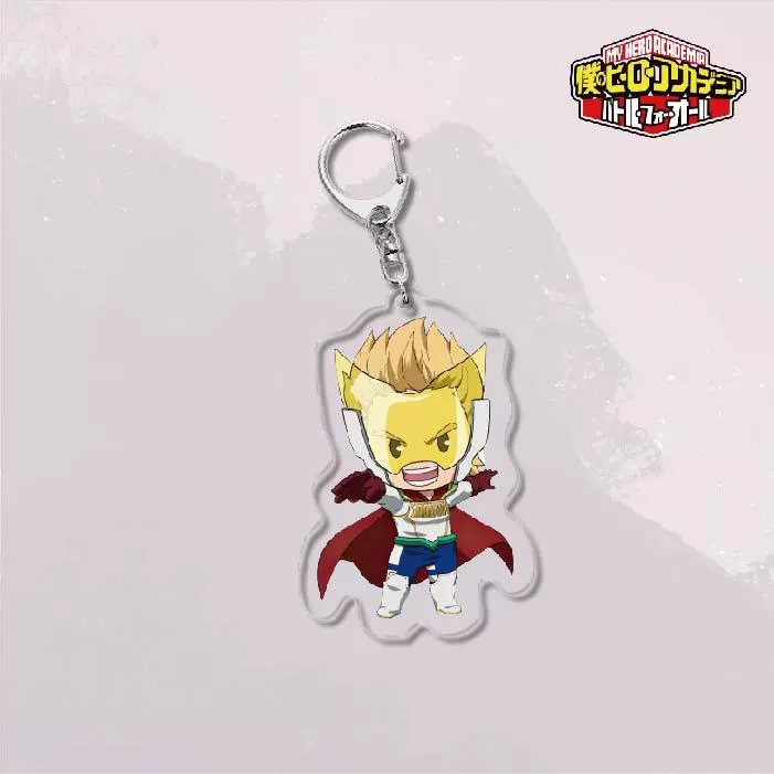 acrylic keychain, heroes, creative jewelry, Birthday gift