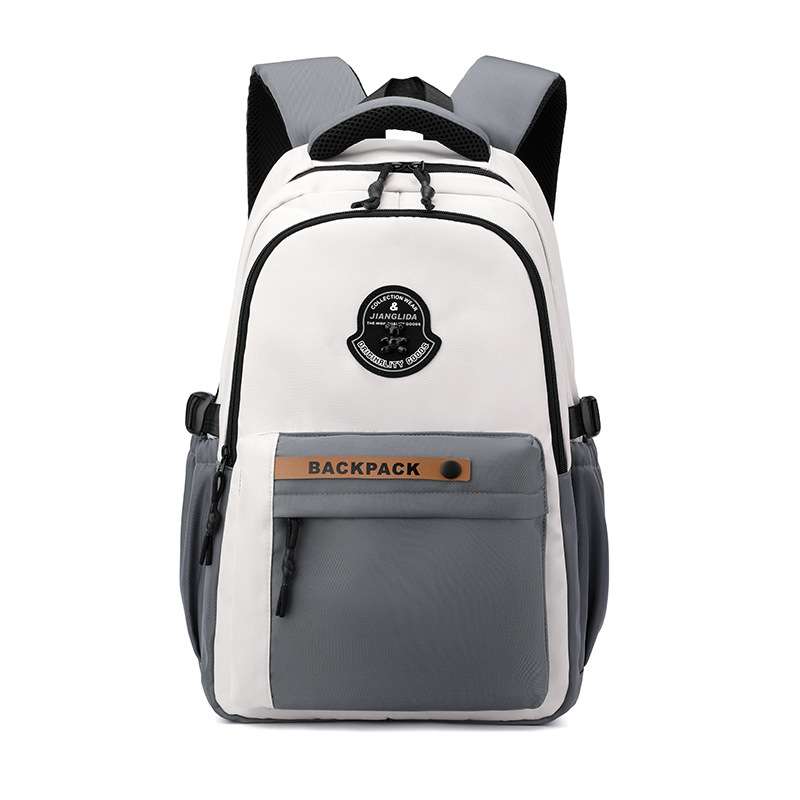 Peces naturales de gran capacidad resistente a la suciedad niños estudiantes de primaria 3 - 6 grados estudiantes de secundaria secundaria doble espalda impermeable ligera