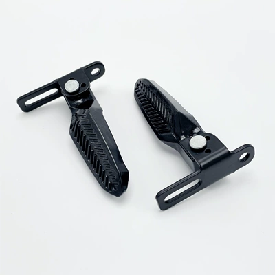 Suitable for Electric Vehicles, Universal Modified Small Pedals, Foldable Pedals, Rear Footrests, Pedal Accessories (Electric vehicle pedal) - 4-6cm-hole-spacing-is-universal-without-tools